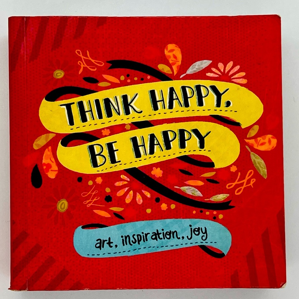 Affirmations book “Think happy , be happy” With inspirational affirmations
